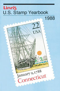 Linn's U.S. Stamp Yearbook 1988 by Author George Amick