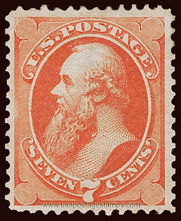 US 1873 Edwin Stanton (1814-1869) 7c. Scott. 160