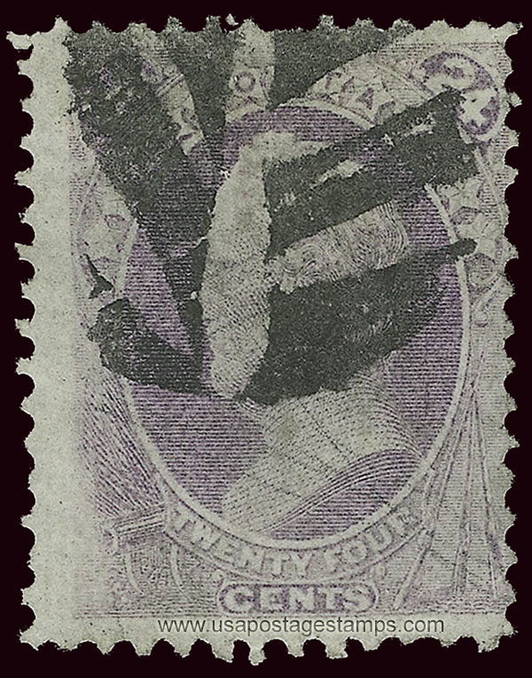 US 1873 Winfield Scott (1786-1866) 24c. Scott. 164