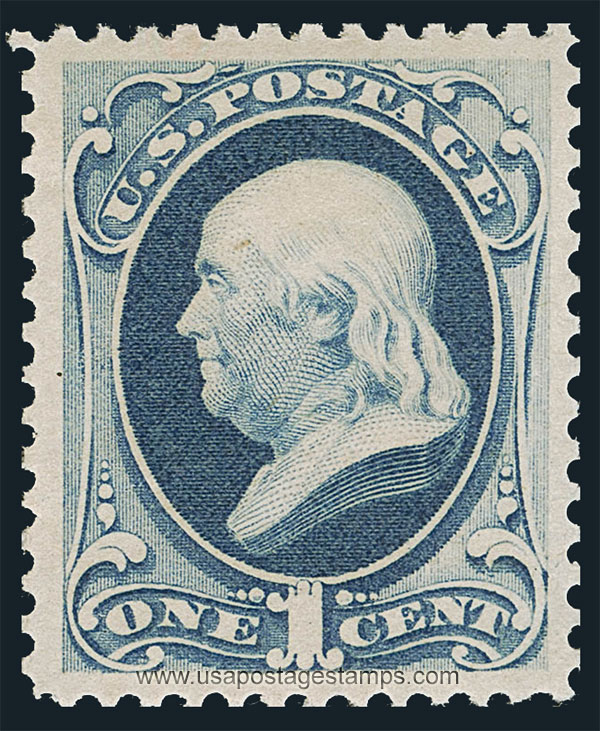 US 1879 Benjamin Franklin (1706-1790) 1c. Scott. 182