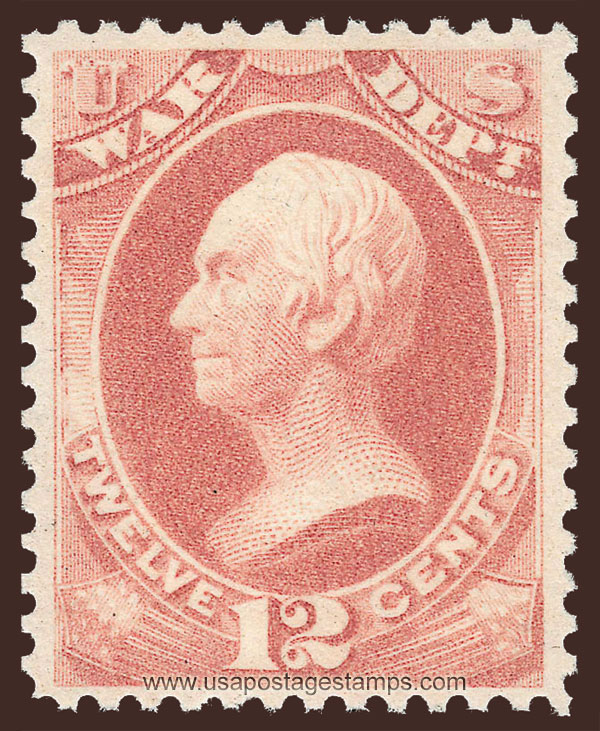 US 1879 Henry Clay (1777-1852) 12c. Official Scott. O119