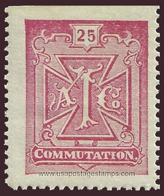 US 1888 Atlantic Telegraph Company 25c. Scott. 2T4