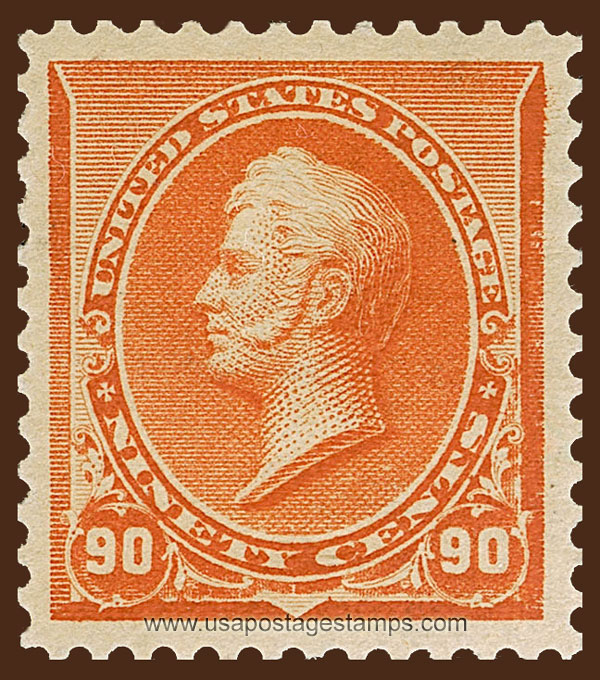US 1890 Commodore Oliver Hazard Perry (1785-1819) 90c. Scott. 229