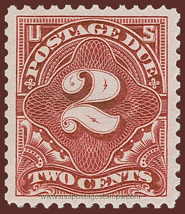 US 1894 Postage Due Stamp 2c. Scott. J32