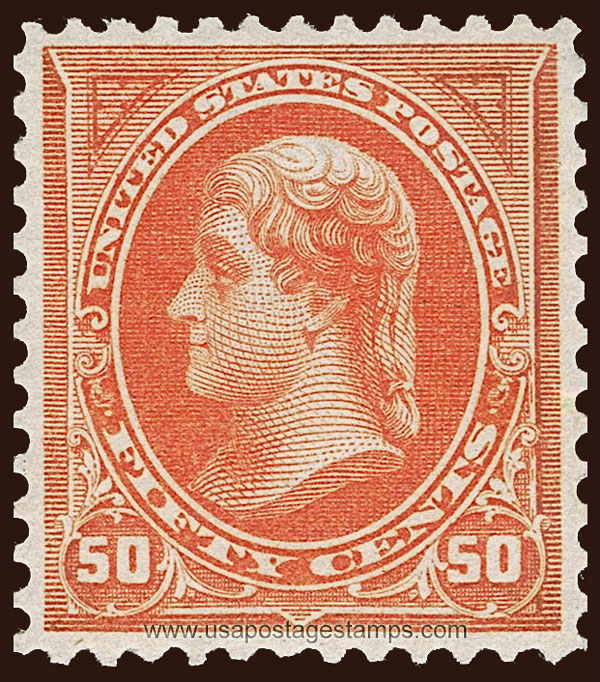 US 1895 Thomas Jefferson (1743-1826) 50c. Scott. 275
