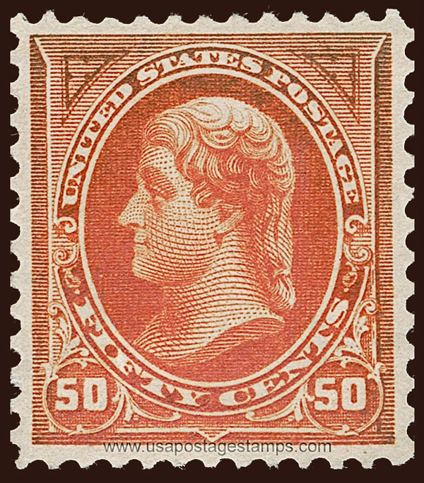 US 1895 Thomas Jefferson (1743-1826) 50c. Scott. 275a