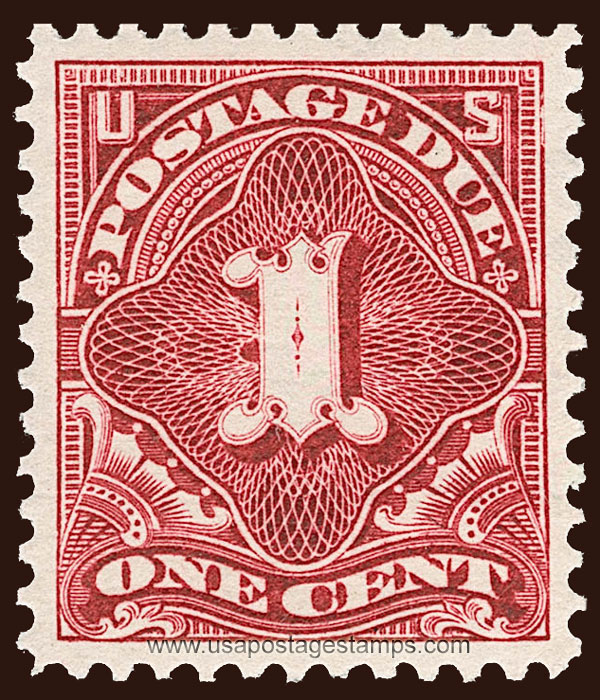 US 1895 Postage Due Stamp 1c. Scott. J38
