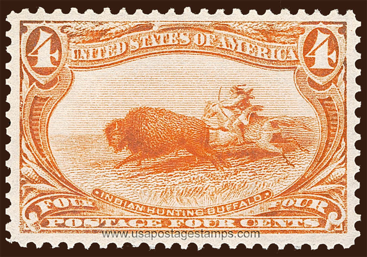 US 1898 Trans-Mississippi Philatelic Exposition 4c. Scott. 287