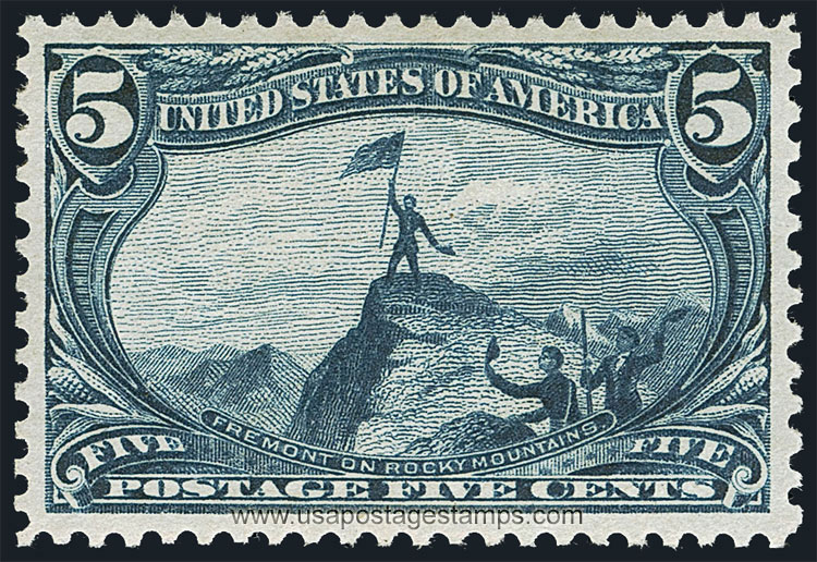 US 1898 Trans-Mississippi Philatelic Exposition 5c. Scott. 288