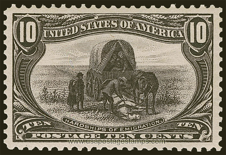 US 1898 Trans-Mississippi Philatelic Exposition 10c. Scott. 290