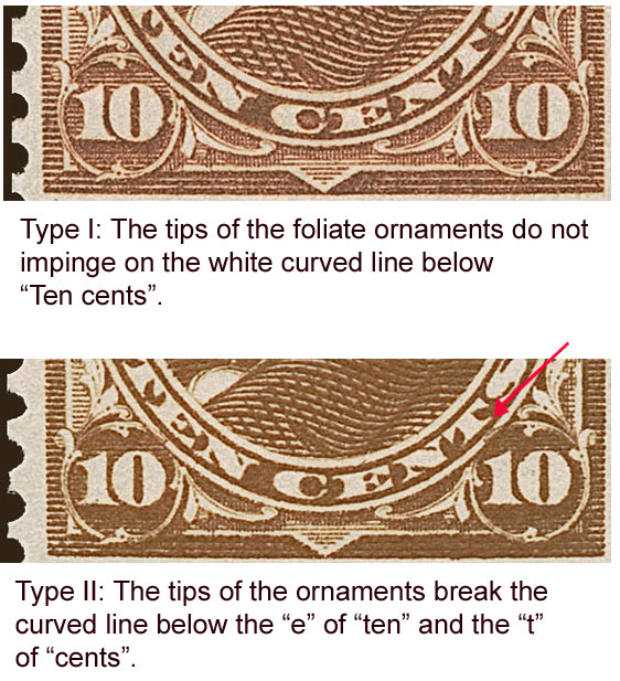 US 1898 Daniel Webster (1782-1852) 10c. Scott. 282C details