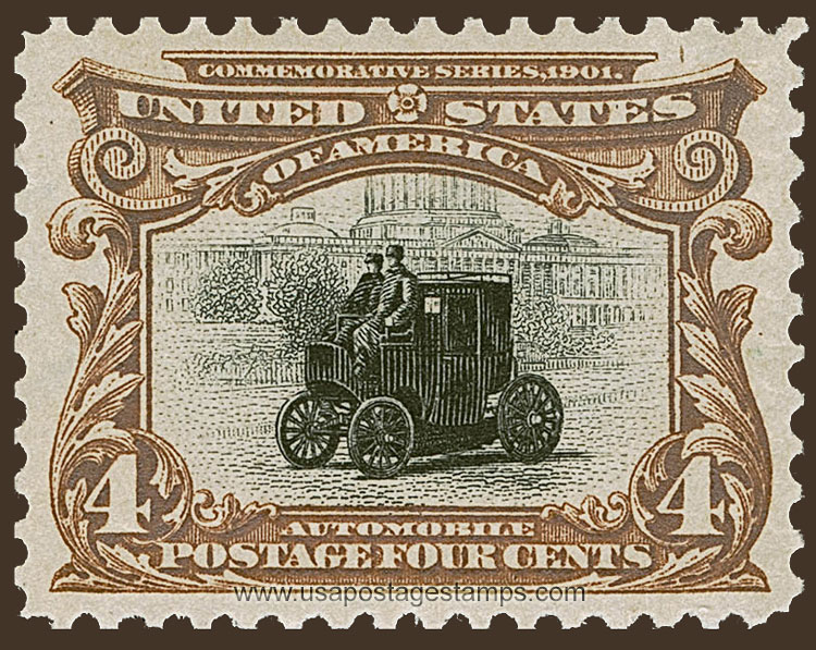 US 1901 Pan-American Exposition 4c. Scott. 296