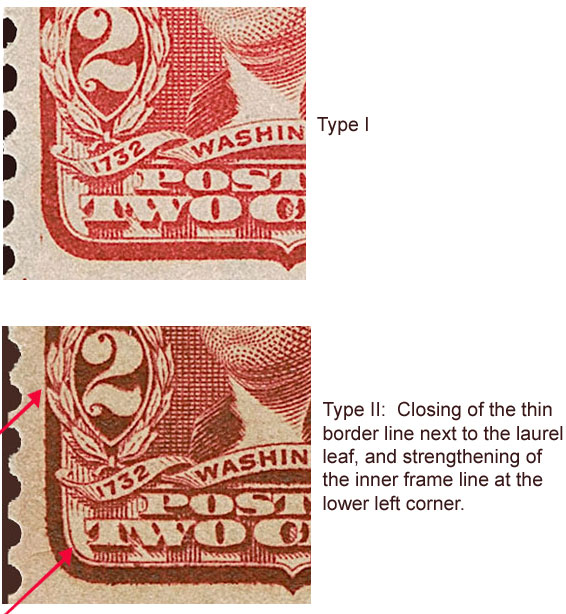 US 1903 George Washington (1732-1799) 2c. Scott. 319F details