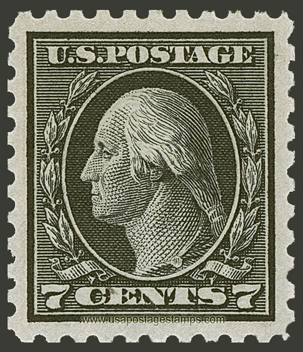 US 1916 George Washington (1732-1799) 7c. Scott. 469
