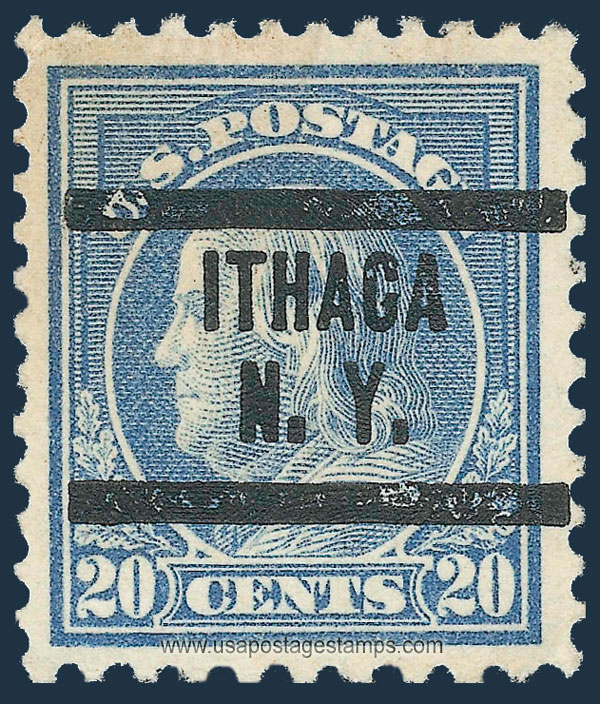 US 1917 Benjamin Franklin (1706-1790) 20c. Michel 237T