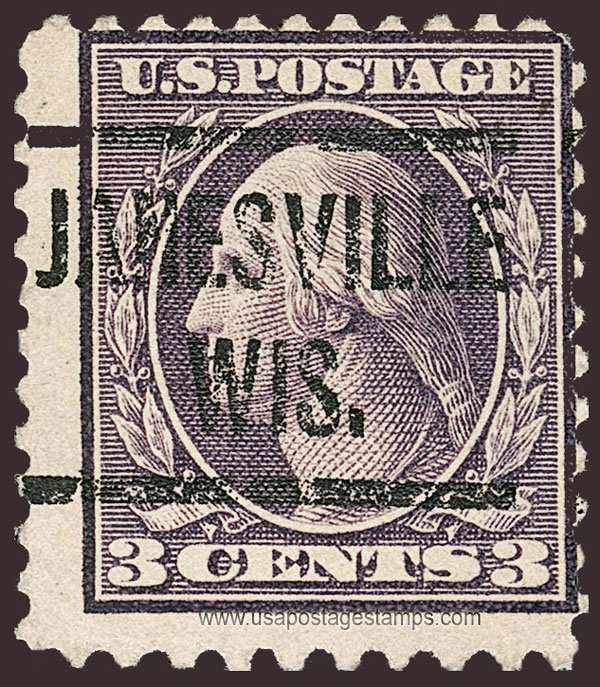 US 1917 George Washington (1732-1799) 3c. Scott. 502e