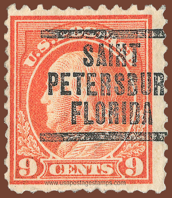 US 1917 Benjamin Franklin (1706-1790) 9c. Scott. 509a
