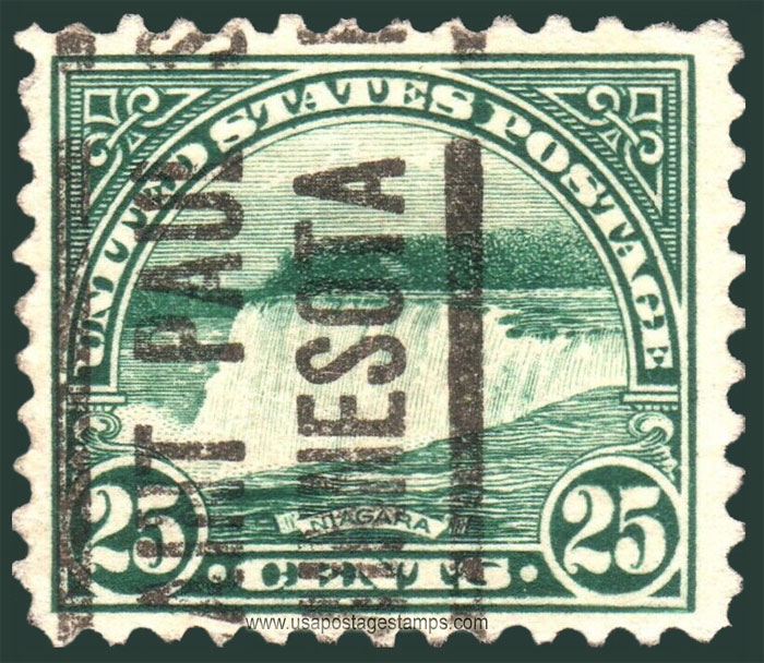 US 1922 Niagara Falls, New York 25c. Michel PR280A