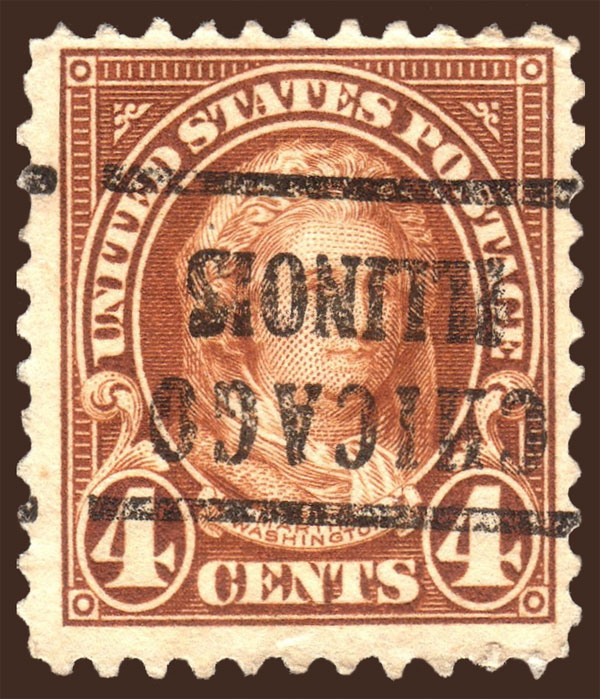 US 1923 Martha Dandridge Custis Washington (1731-1802) 4c. Michel 265L