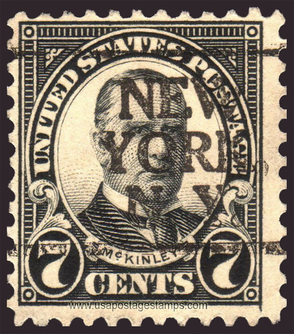 US 1923 William McKinley (1843-1901) 7c. Michel PR269A