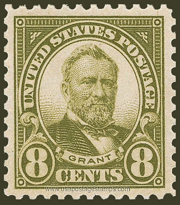 US 1923 Ulysses S. Grant (1822-1885) 8c. Scott. 560