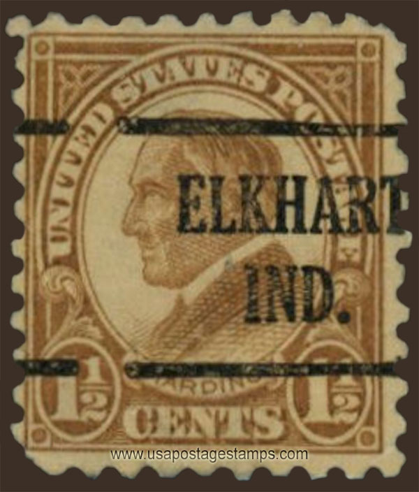 US 1925 Warren Gamaliel Harding (1865-1923) 1�c. Michel PR261C