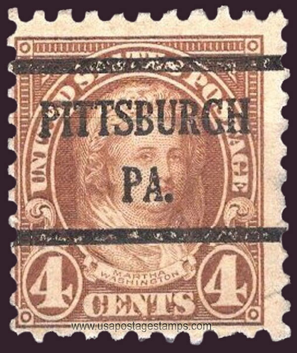 US 1925 Martha Dandridge Custis Washington (1731-1802) 4c. Michel PR265C