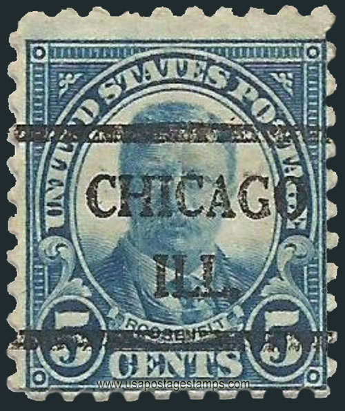 US 1925 Theodore Roosevelt (1858-1919) 5c. Michel PR267C