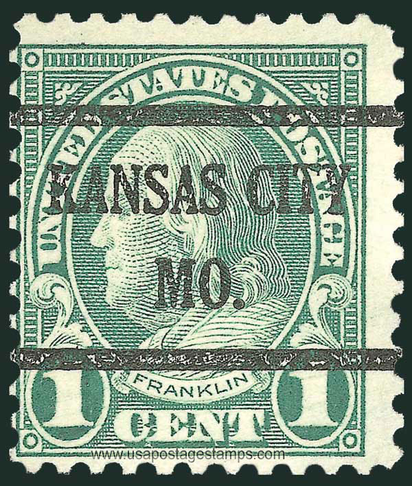 US 1926 Benjamin Franklin (1706-1790) 1c. Scott. 596