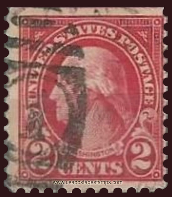 US 1927 George Washington (1732-1799) 2c. Michel 263FDo