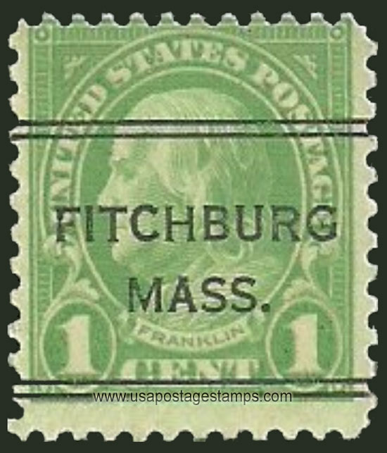 US 1927 Benjamin Franklin (1706-1790) 1c. Michel PR260F