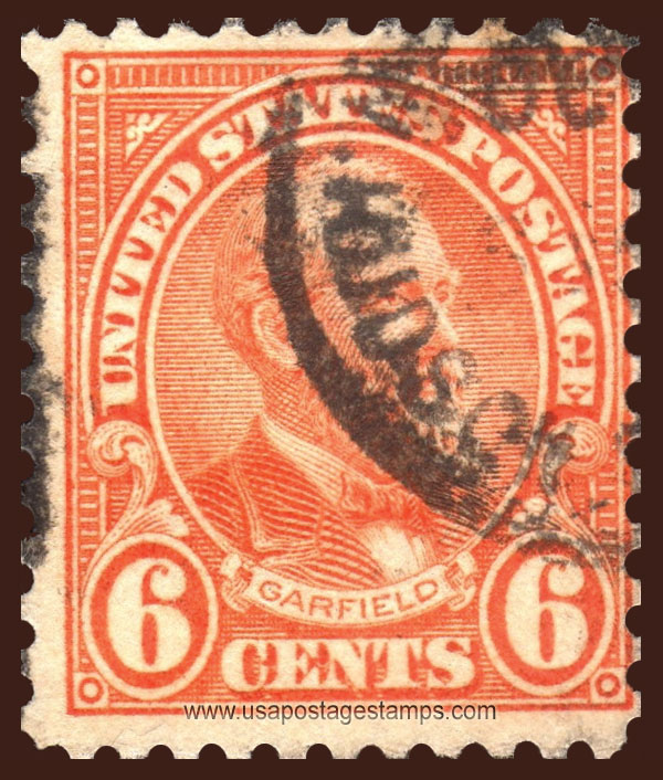 US 1927 James Abram Garfield (1831-1881) 6c. Michel PR268F