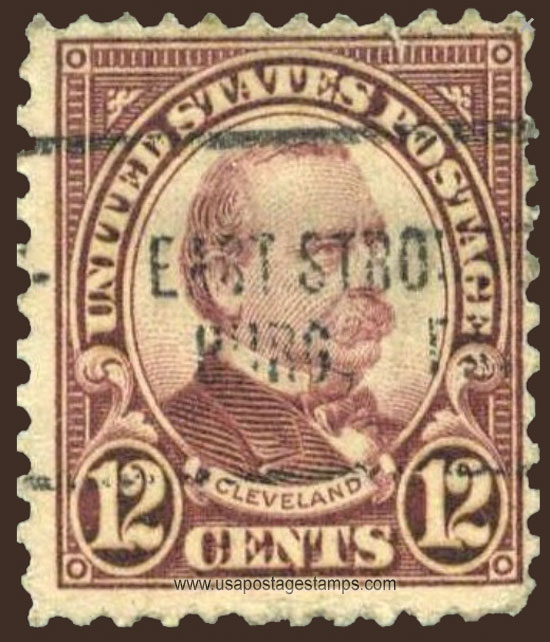 US 1927 Stephen Grover Cleveland (1837-1908) 12c. Michel PR274F
