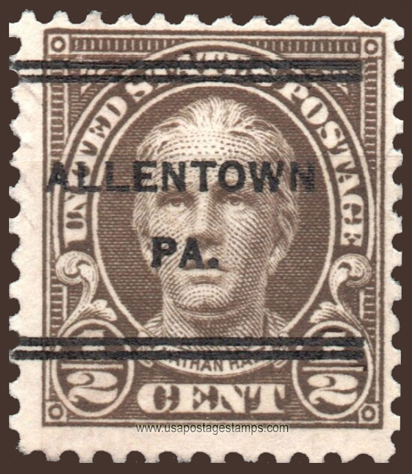 US 1929 Nathan Hale (1755-1776) �c. Michel PR259A