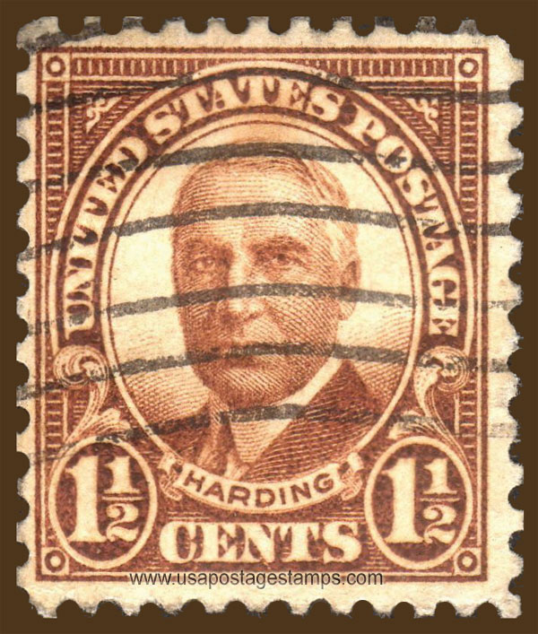US 1930 Warren Gamaliel Harding (1865-1923) 1�c. Michel PR262F
