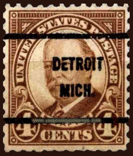 US 1930 William Howard Taft (1857-1930) 4c. Michel PR266F