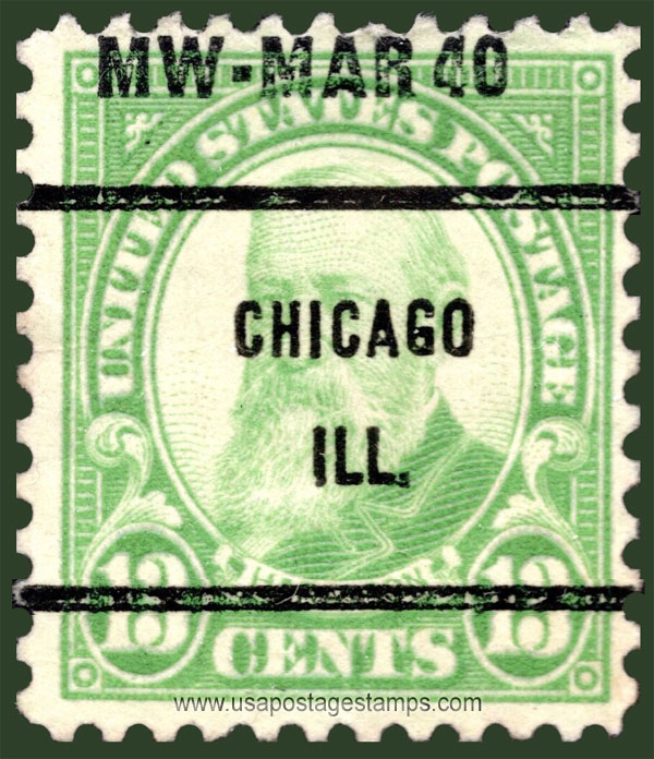 US 1931 Benjamin Harrison (1833-1901) 13c. Michel PR275F