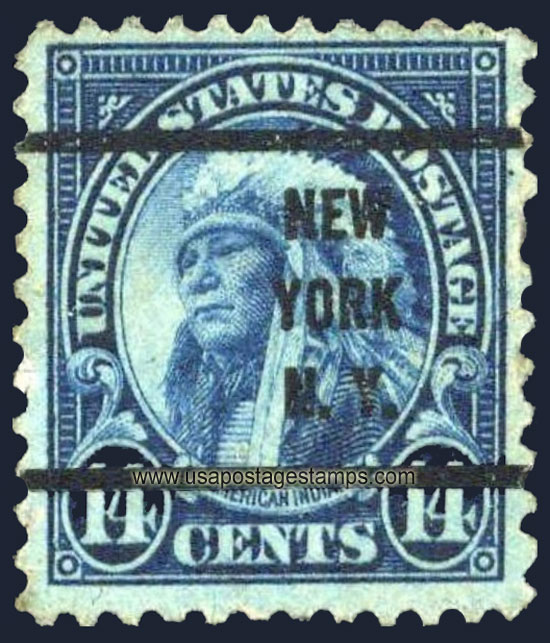 US 1931 American Indian 14c. Michel PR276F