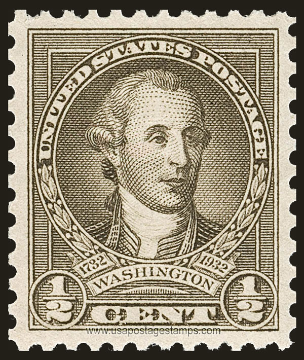 US 1932 George Washington (1732-1799) �c. Scott. 704
