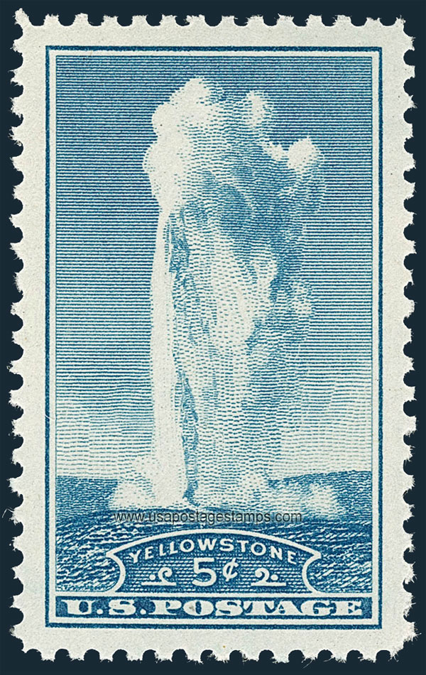 US 1934 Yellowstone National Park, Wyoming 5c. Scott. 744
