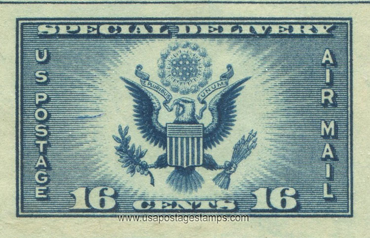 US 1935 Great Seal of the United States Imperf. 16c. Scott. 771