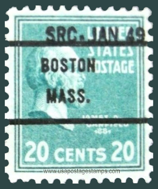 US 1938 James Abram Garfield (1831-1881) 20c. Michel 432AV