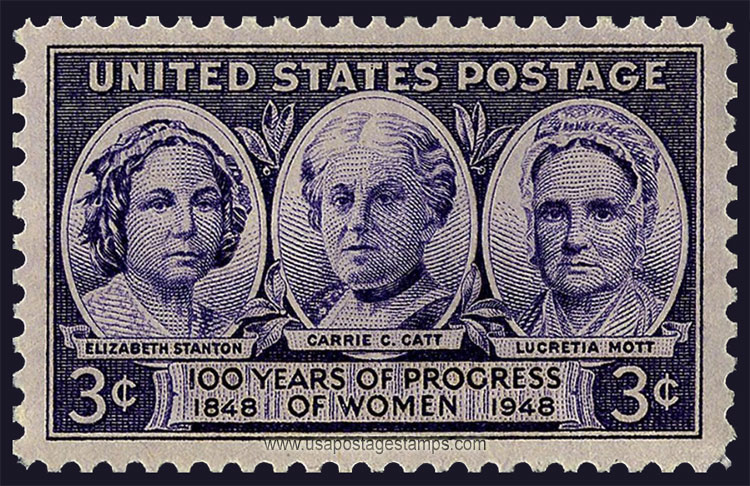 US 1948 Progress of Women 3c. Scott. 959
