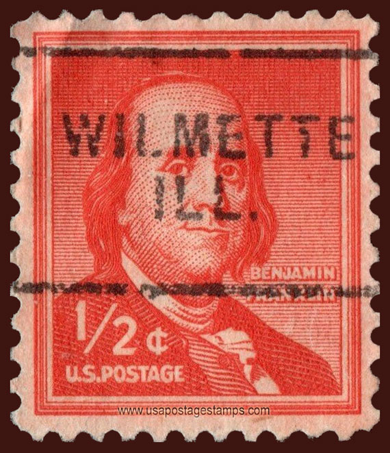 US 1955 Benjamin Franklin (1706-1790) �c. Michel PR650A
