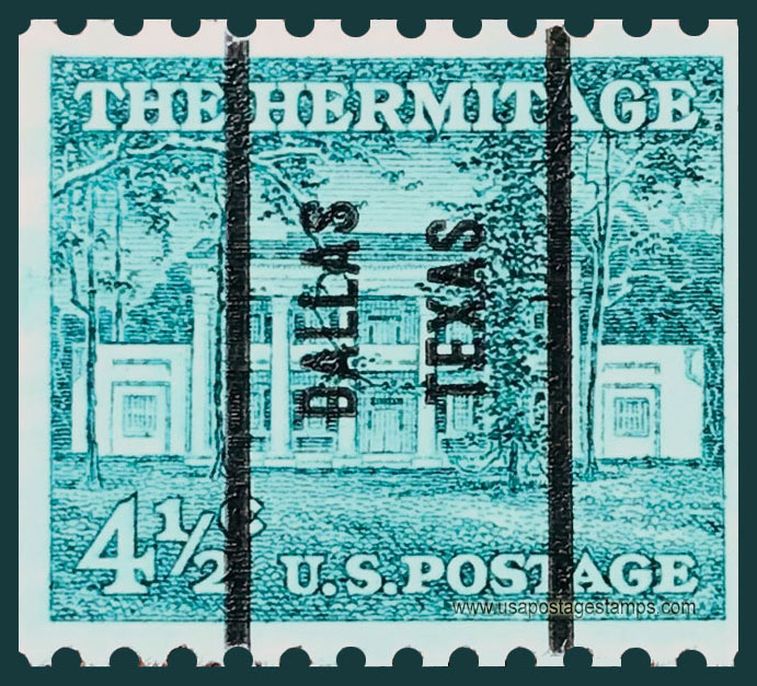 US 1959 The Hermitage, Nashville, Tennessee ; Coil 4�c. Michel PR658C