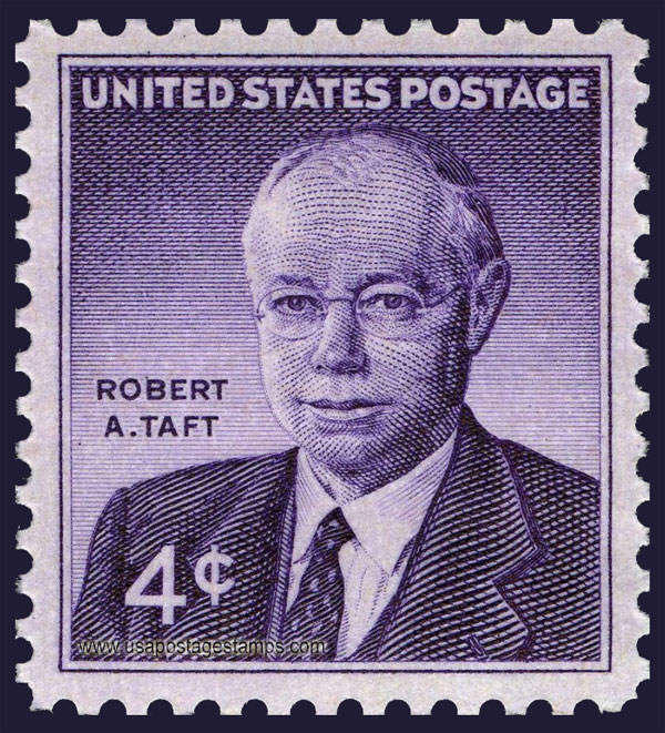 US 1960 Robert Alphonso Taft 4c. Scott. 1161