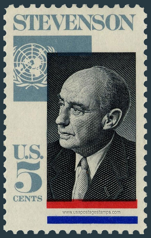 US 1965 Adlai Ewing Stevenson 5c. Scott. 1275