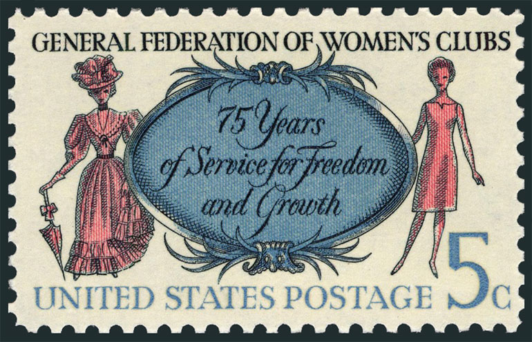 US 1966 General Federation of Woman�s Clubs 5c. Scott. 1316