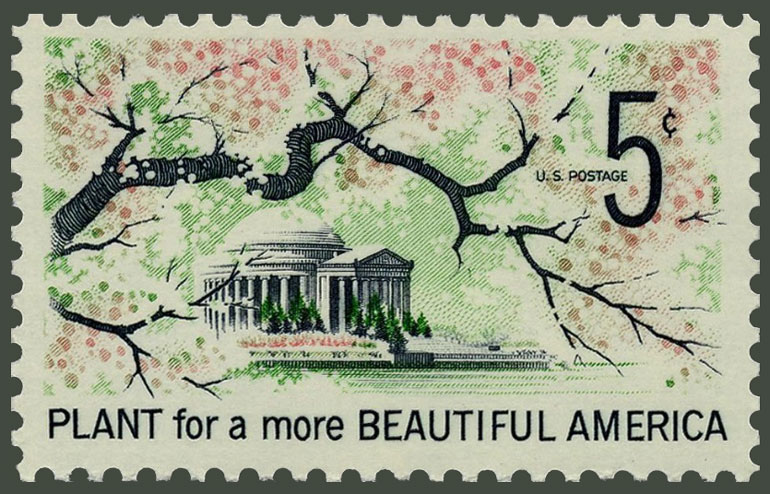 US 1966 Beautification of America 5c. Scott. 1318