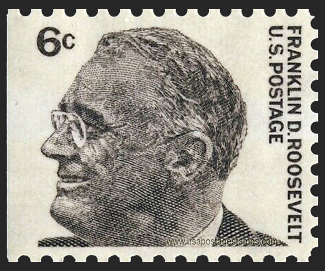 US 1967 Franklin Delano Roosevelt (1882-1945) 6c. Michel 894ybDl